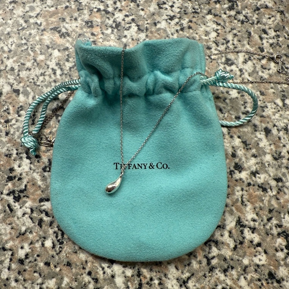 Tiffany & Co. Teardrop Pendant Necklace